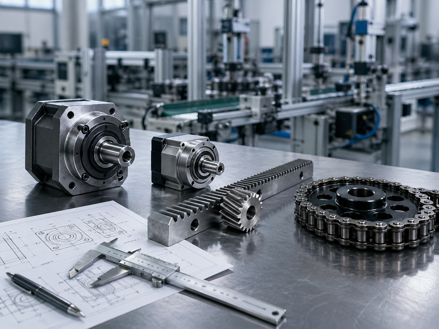 Industrial transmission product categories with technical support and matching assistance