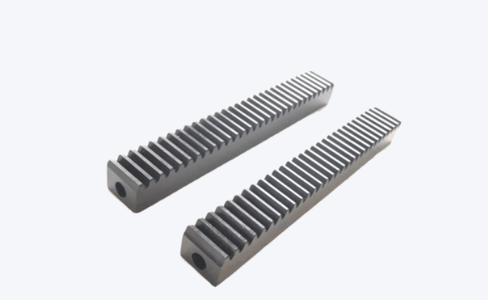 Spur gear rack for standard linear transmission