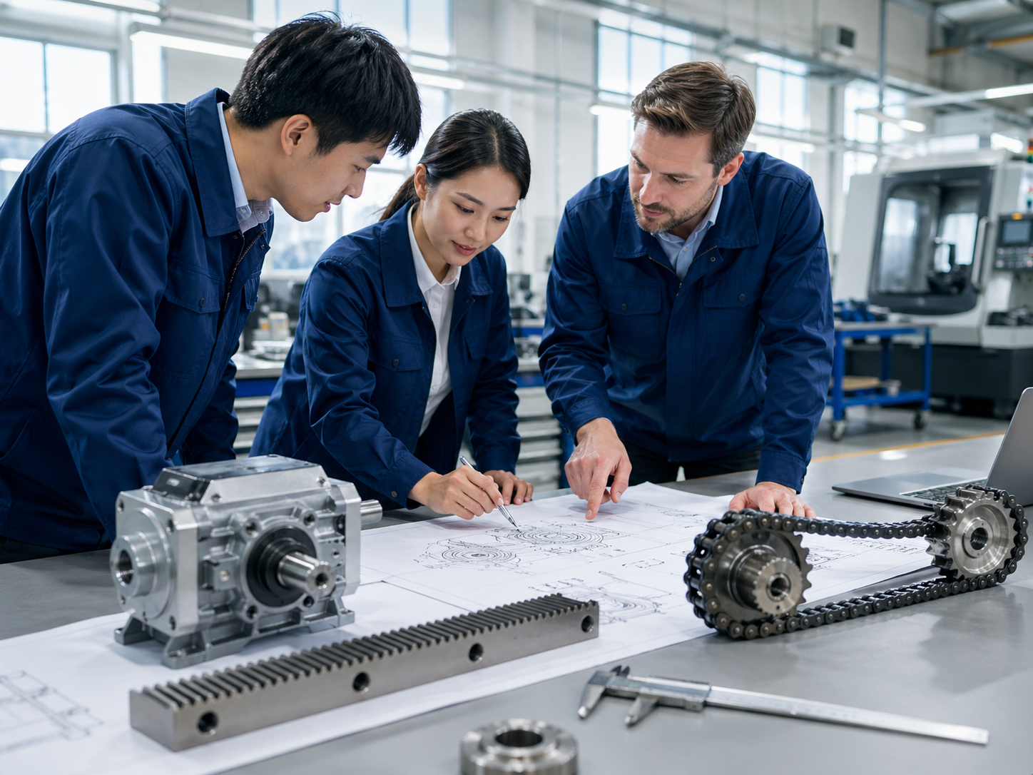 Technical support for transmission selection and project communication
